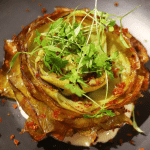 Artichaut à la mayonnaise de jambon ibérique