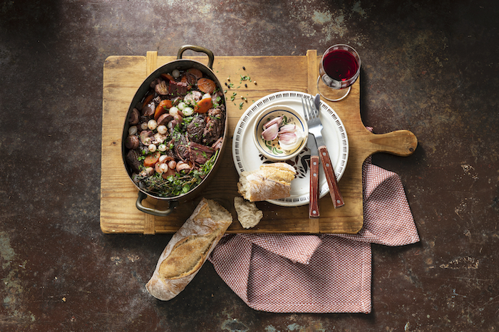 Boeuf bourguignon au boeuf irlandais