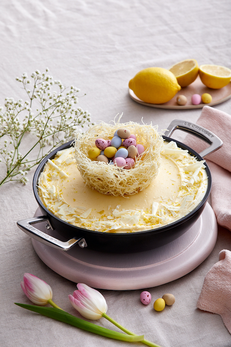 recette de Gâteau au chocolat blanc et au citron