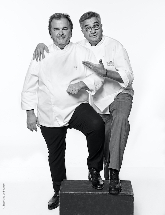 Pierre Hermé et Frédéric Bau