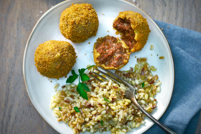 Boulettes d’agneau croustillantes