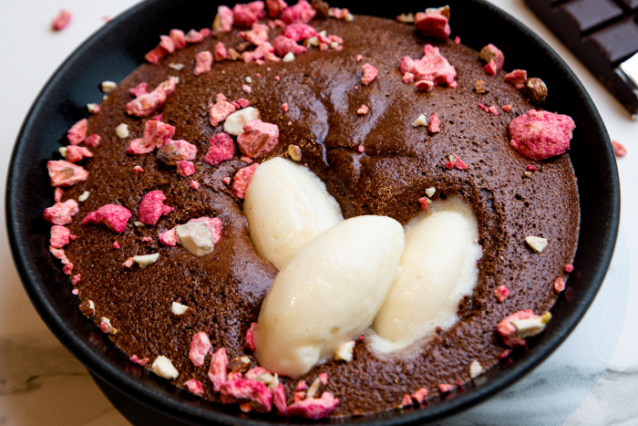 Mousse soufflée au chocolat