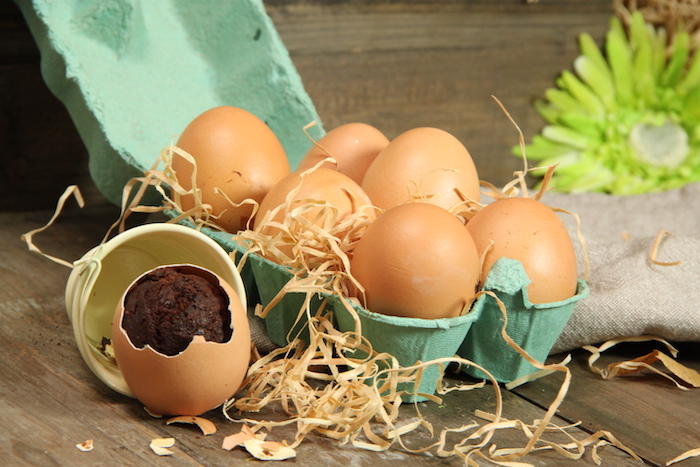 recette d'Oeufs surprise au chocolat moelleux