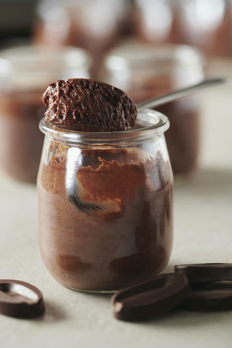 recette de Mousse au chocolat Valrhona