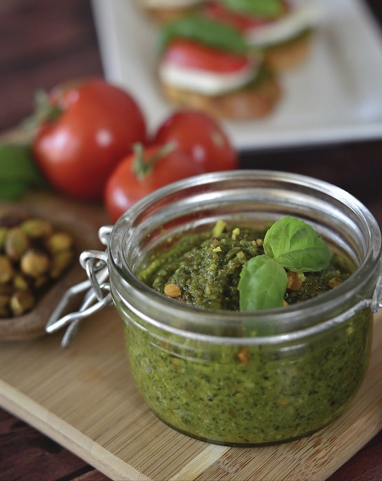 recette de Pesto de pistaches