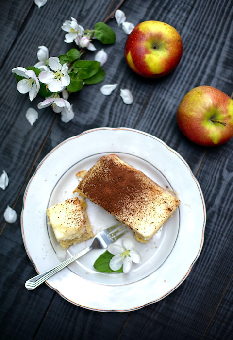 Tiramisu croustillant aux pommes