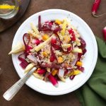 recette de Salade de millet aux radis roses