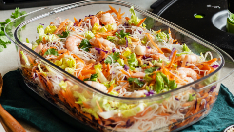 Salade vietnamienne aux crevettes