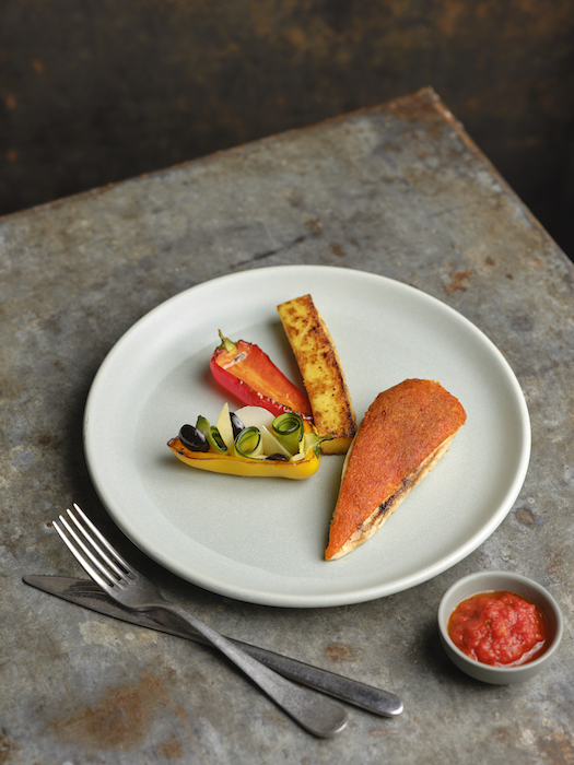 recette de Suprême de volaille en croûte de tomates