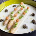 recette de Velouté d’asperges au haddock fumé