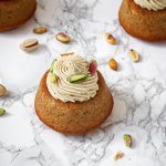 recette de Financiers pralinés aux pistaches