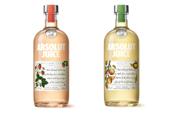 Absolut Juice Spirit Natural Fruit Flavor - Louve-Food