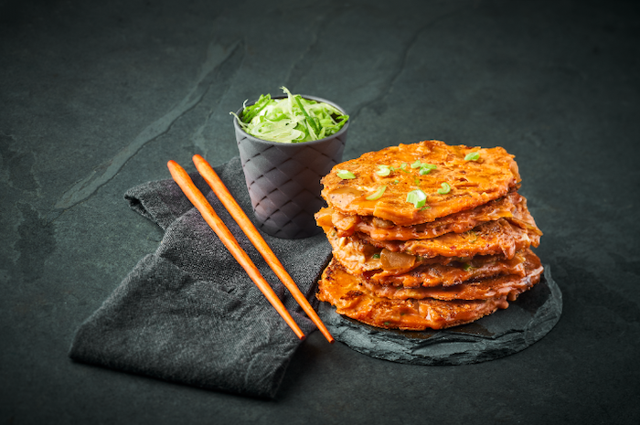 recette de Kimchi Jeon