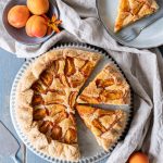 recette de Tarte rustique amande et abricots