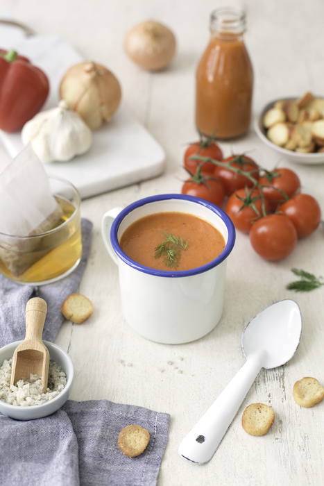 recette de Gaspacho andalou