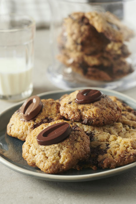 recette de Cookies au chocolat au lait