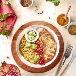 recette d'Indian bowl au poulet tandoori