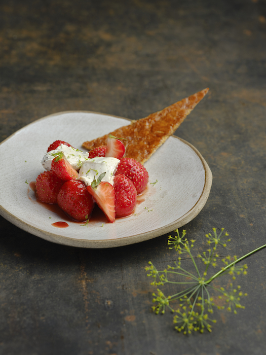 recette de Jubilé de fraises et Arlette croustillante