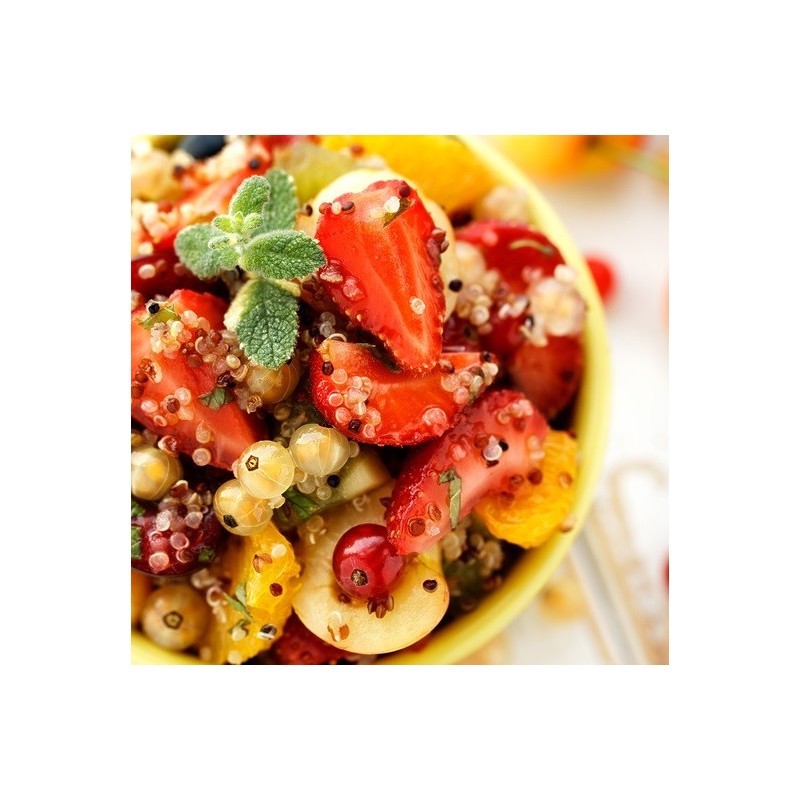 recette de Salade de quinoa aux fruits rouges