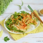 recette de Salade vietnamienne à la roquette et au poulet