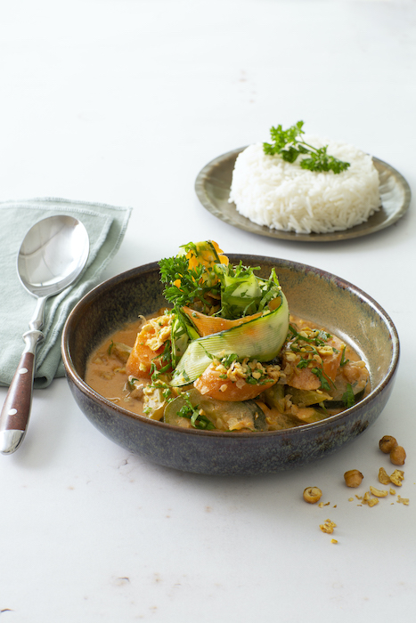 recette de Curry de légumes thaï