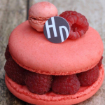 Macaronade aux framboises