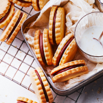 Sablés fourrés au chocolat au lait