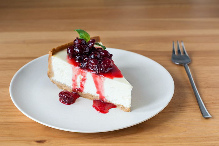 recette de Cheesecake à la ricotta et coulis