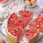 recette de Flan pâtissier aux pralines roses