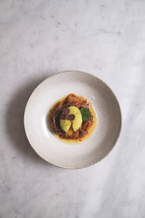 recette d'Oeuf pané au persil plat