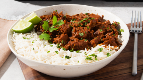 Boeuf barbacoa à la mexicaine