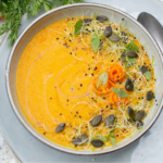 Soupe de carottes à l’orange et au cumin