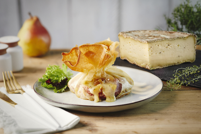 recette d'Aumonière de Tomme à la truffe d’été