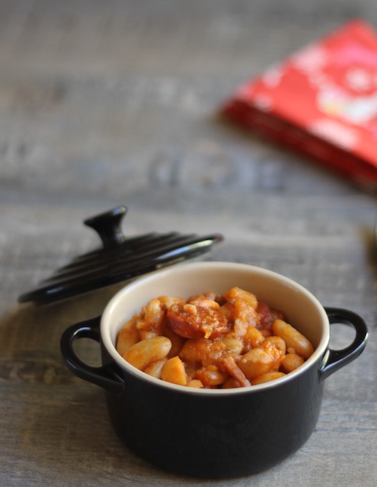 recette de Haricots tarbais au chorizo et à la tomate