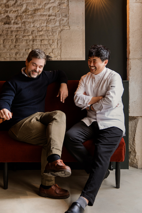 Barnabé Lahaye et Sukwon Yong
