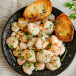 Crevettes à l’ail