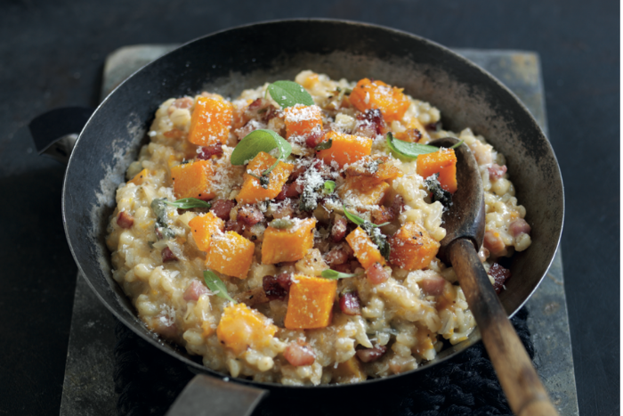 Risotto à l’orge et au Parmigiano Reggiano