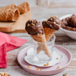recette de Nice cream chocolat et cacahuètes