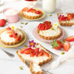 recette de Tartelettes aux fraises et riz au lait