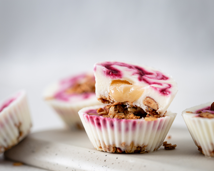 Mini yaourts glacés au miel