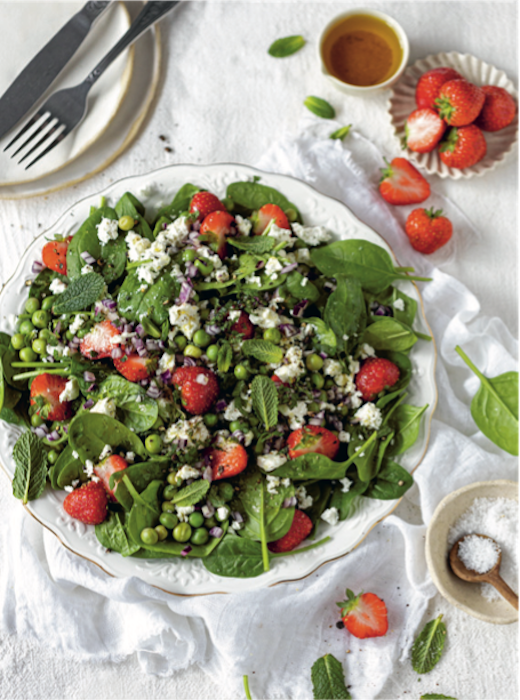 20 recettes de salades printanières