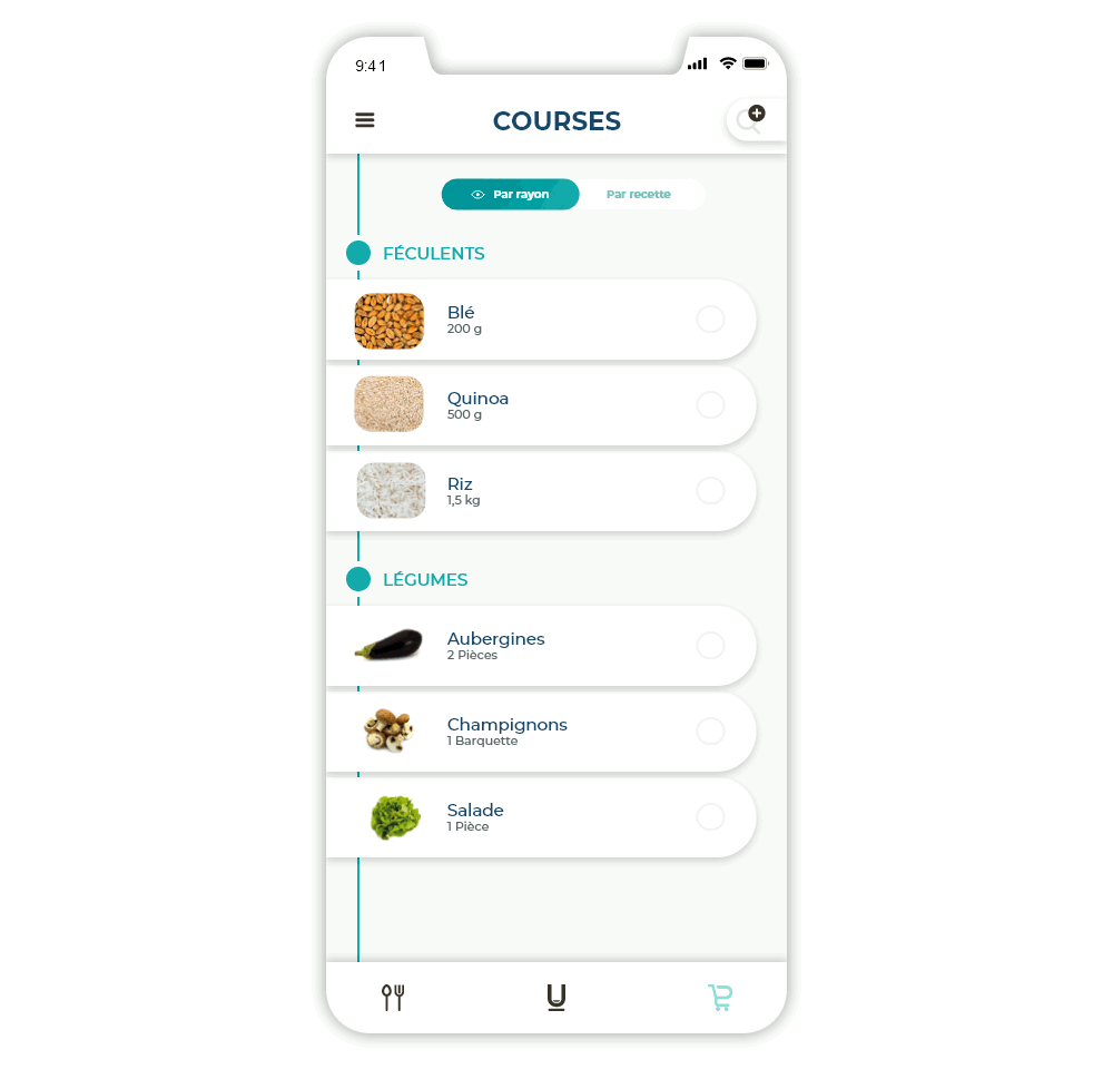 liste de courses