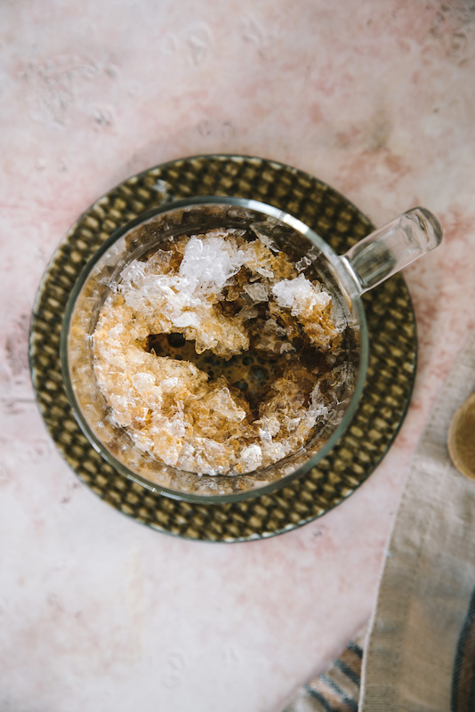 recette de Café frappé façon kakigori