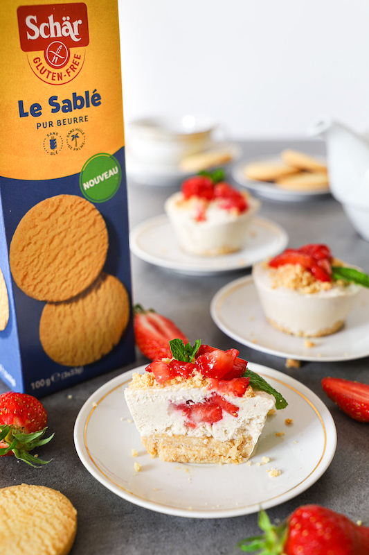recette de Cheesecakes crus