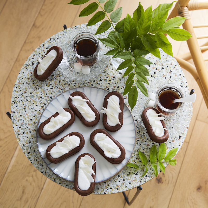 recette de Savarins chocolat coco