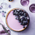 recette de Tarte à la panna cotta de myrtilles