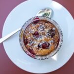 recette de Clafoutis aux cerises et amandes