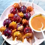 recette de Brochettes de prunes