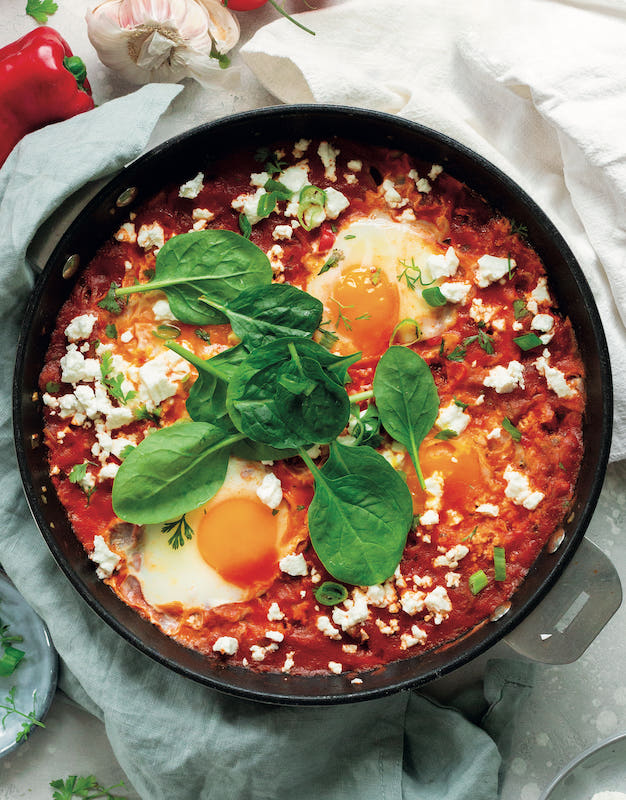 recette de Chakchouka à la feta