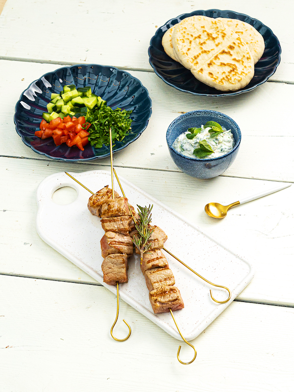 recette de Souvlaki de veau